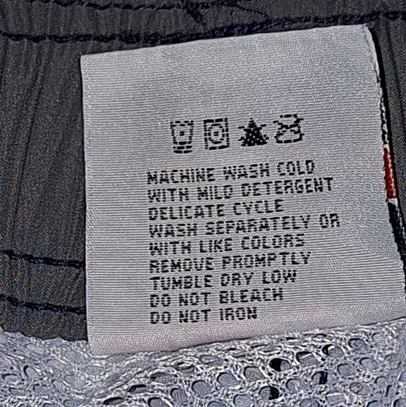 BN New Starting Point Men Swim Trunk Shorts Large Blue Lined Drawstring. - Picture 9 of 9